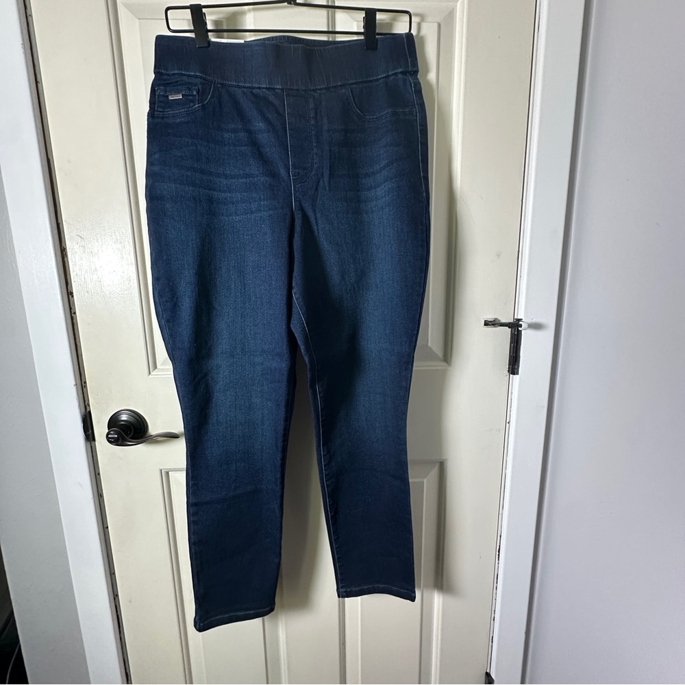 Nine West Dark Blue HEIDI PULL-ON CROP - Picture 2 of 10